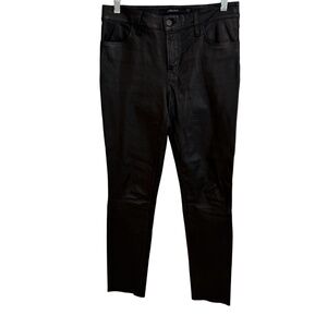 J Brand black leather jeans size 27